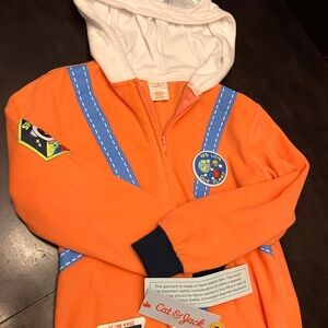 Cat & Jack Orange Space Adventure Hoodie For BOYS